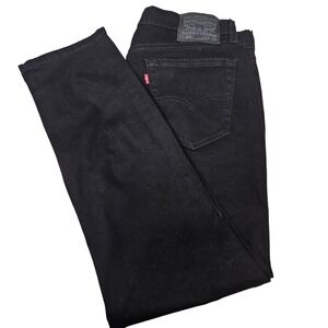 Levis 531 Black Jeans Straight Leg Men's Size 34x30